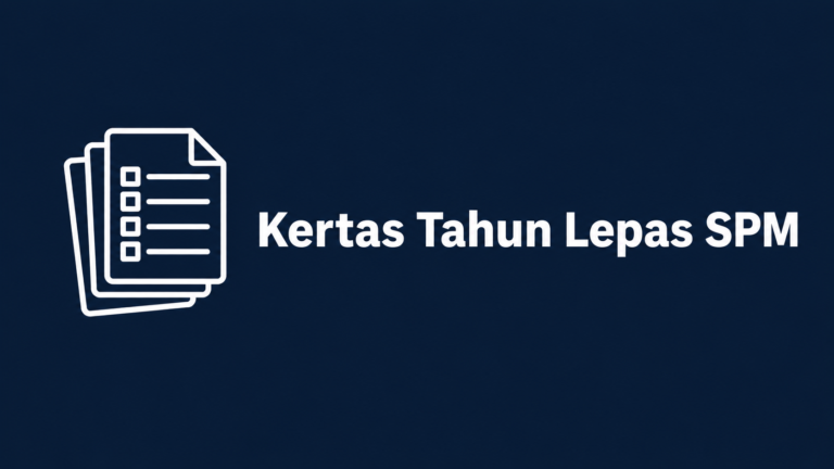 kertas tahun lepas spm