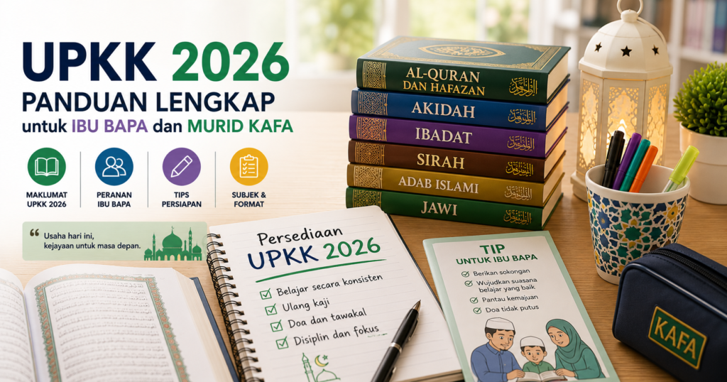 UPKK 2026: Panduan Lengkap untuk Ibu Bapa dan Murid KAFA