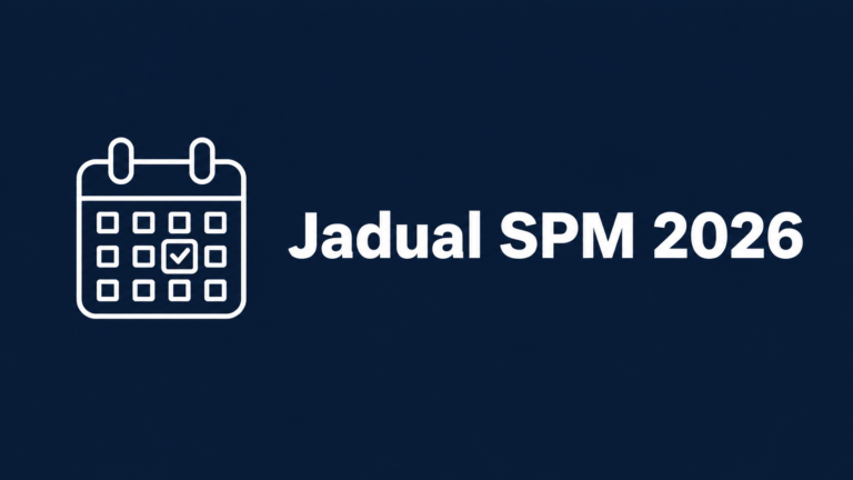 Jadual Waktu Peperiksaan SPM 2026