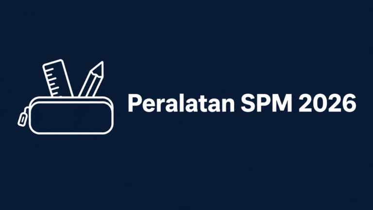 Peralatan SPM 2026